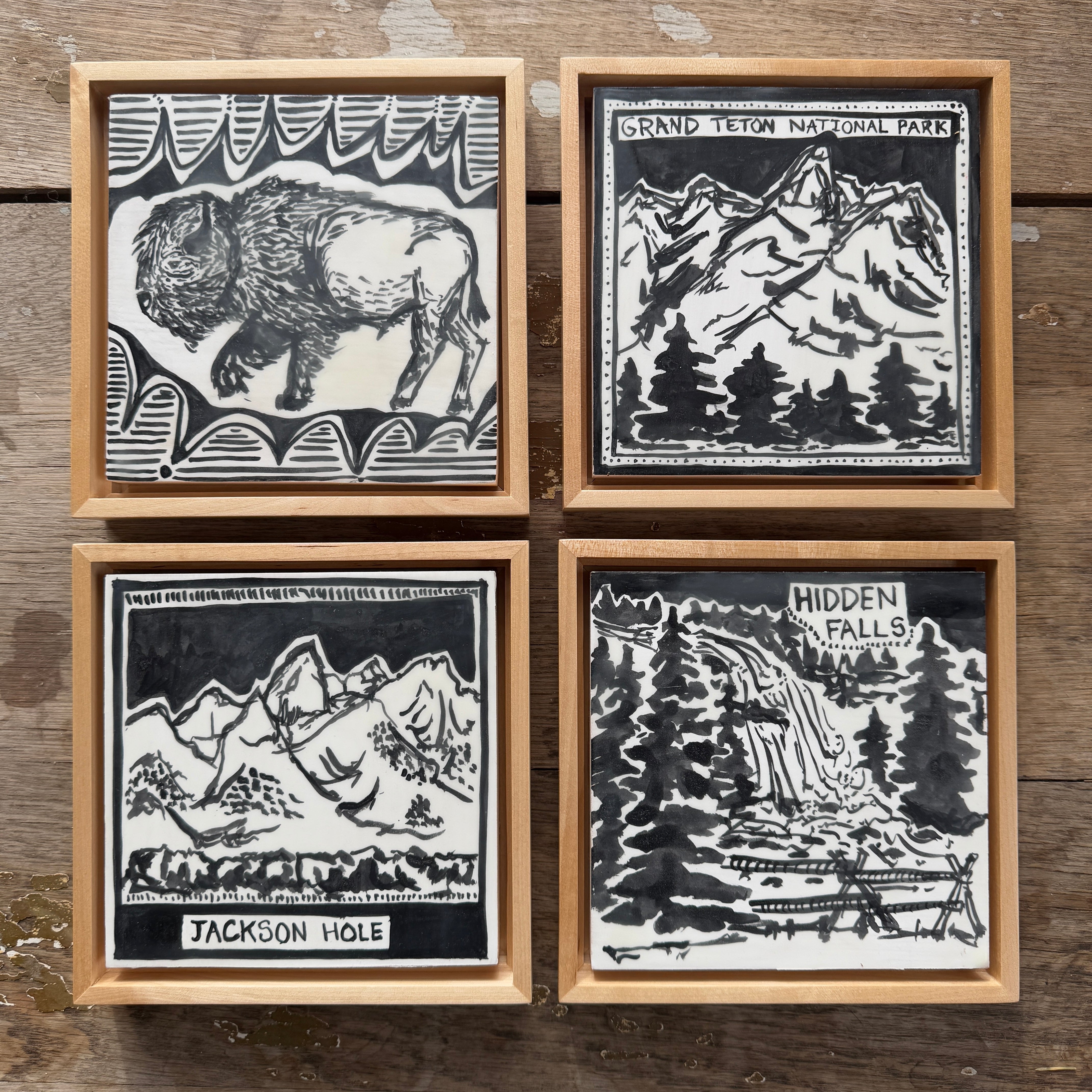 India Ink - GTNP - Floater Frame