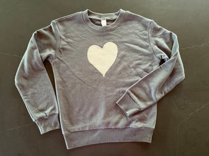 Heart Women's Washed Terry Pullover