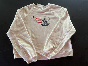 On a Boat - Womens Raglan Pullover