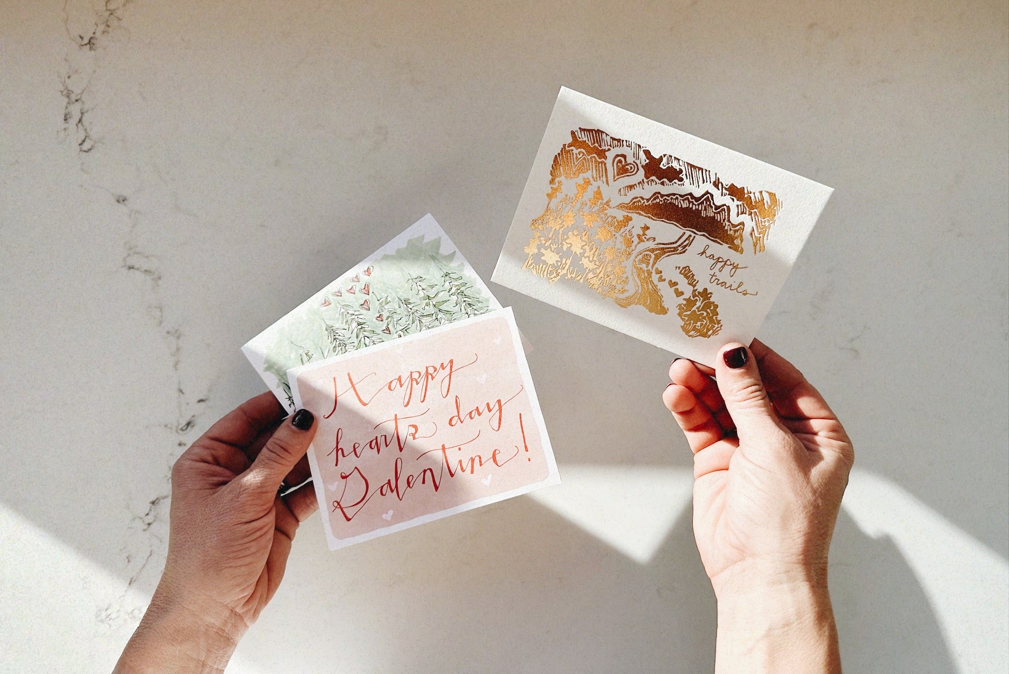 Happy Trails Foil Card - Bird & Buffalo