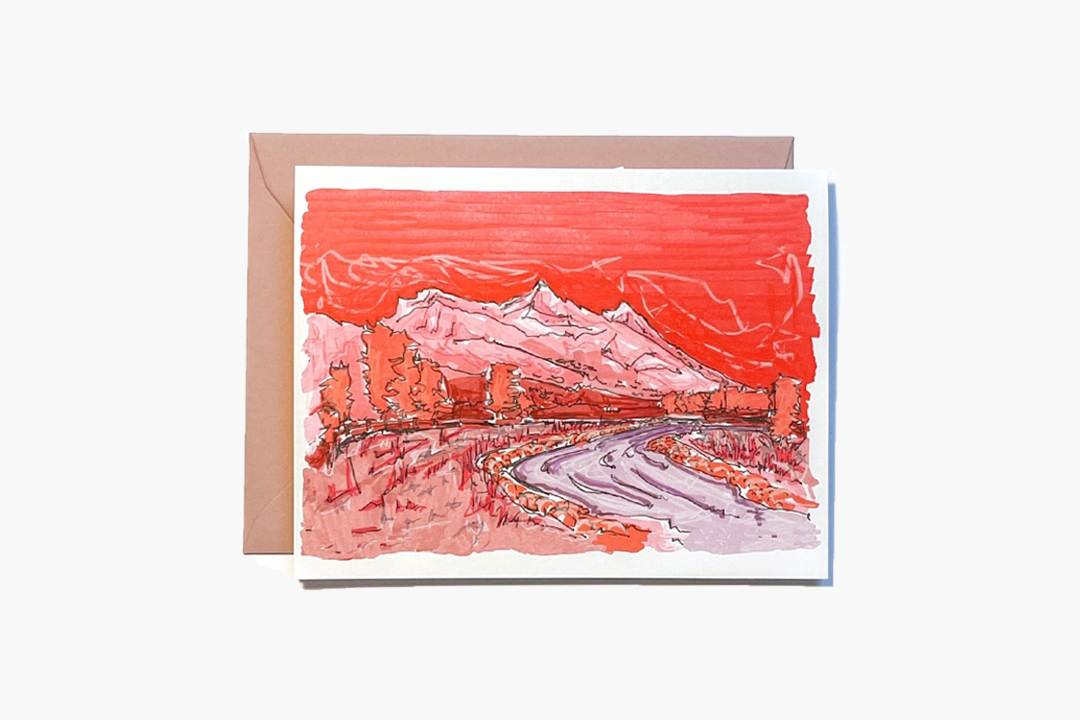 Apres Tetons Card