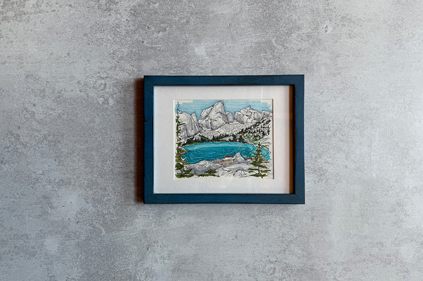Delta Lake 4 - Blue Frame