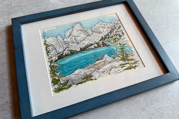 Delta Lake 4 - Blue Frame