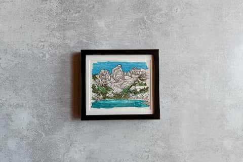 Delta Lake 6 - Black Frame