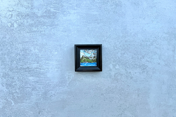 Jenny Lake Overlook - Black Frame