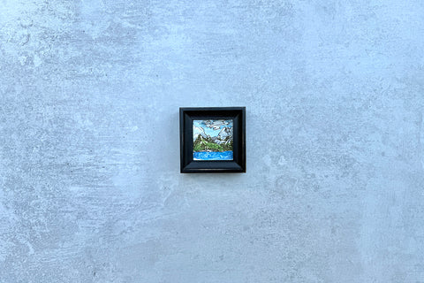 Jenny Lake Overlook - Black Frame