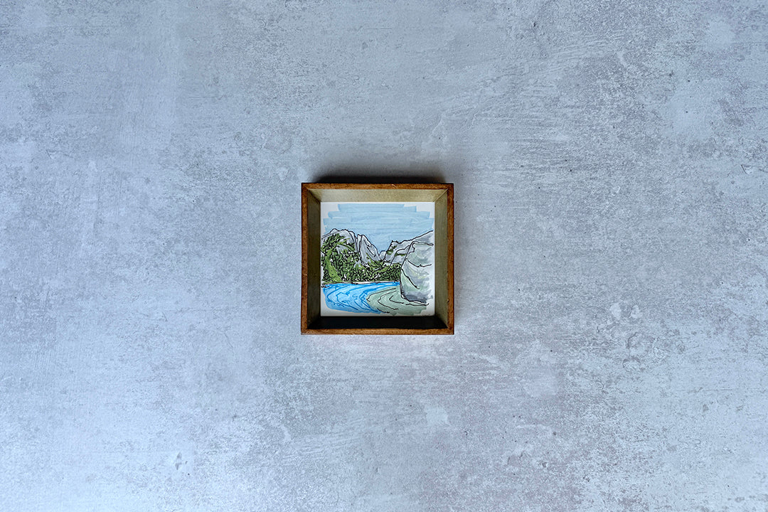 Phelps Lake 3 - Brown Frame