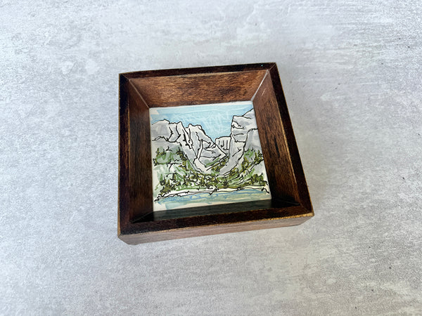 Phelps Lake 4 - Dark Brown Frame