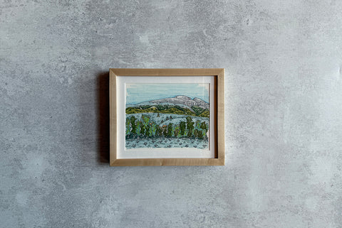 Sleeping Indian 2 - Natural Frame