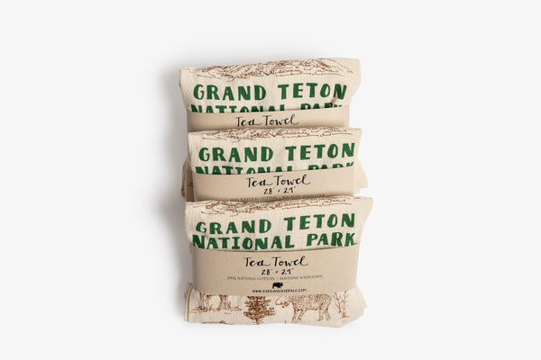 Grand Teton National Park Tea Towel