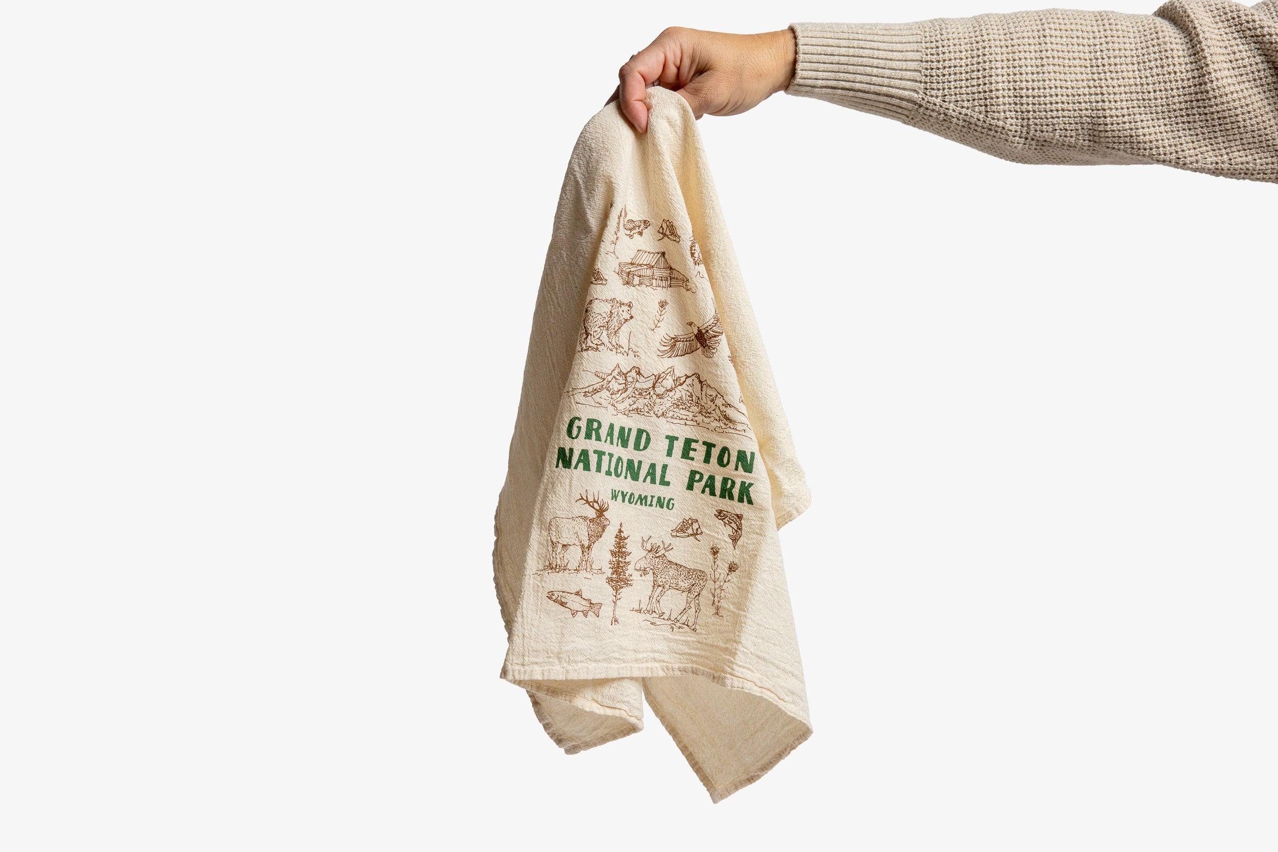 Grand Teton National Park Tea Towel