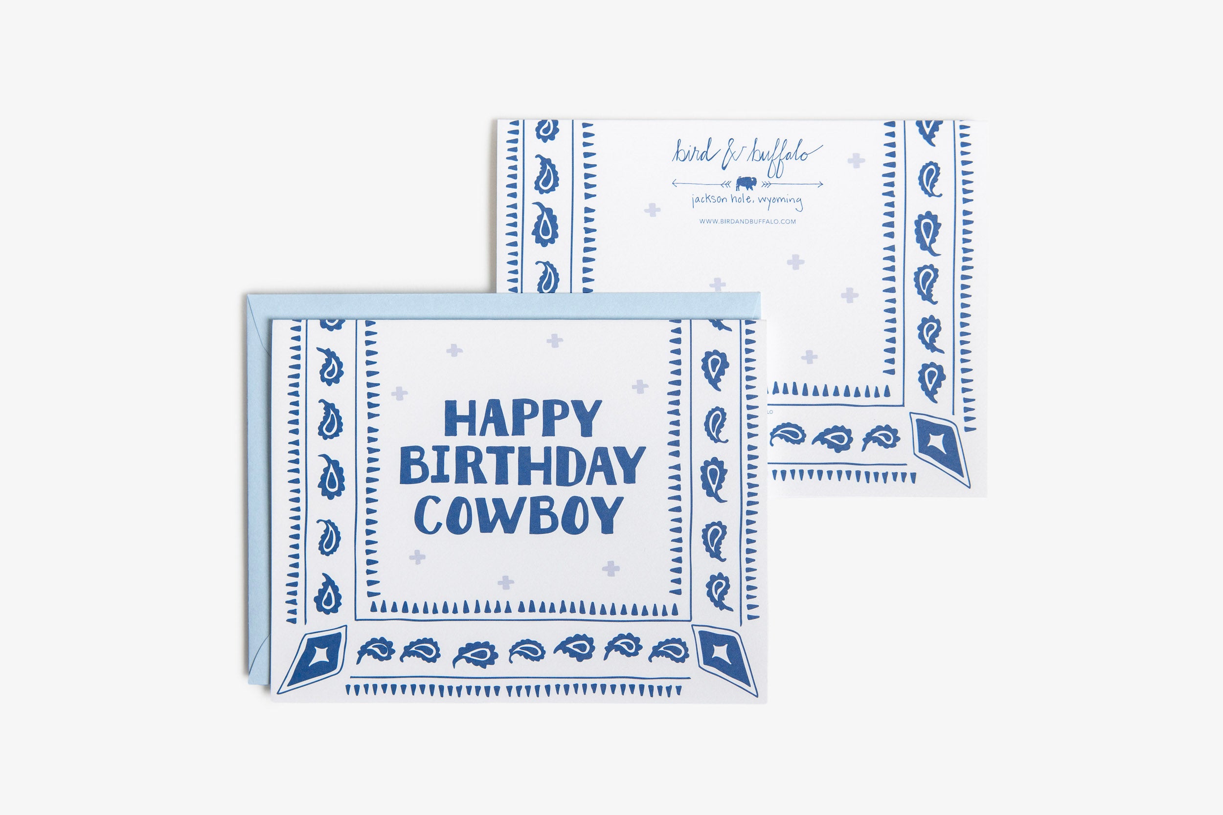Happy Birthday Cowboy Greeting Card
