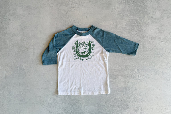 JH Horseshoe Kid's Baseball Shirt
