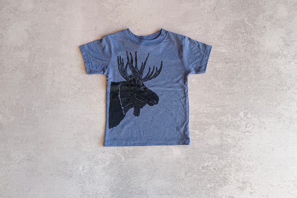 Moose Profile Kids Shirt