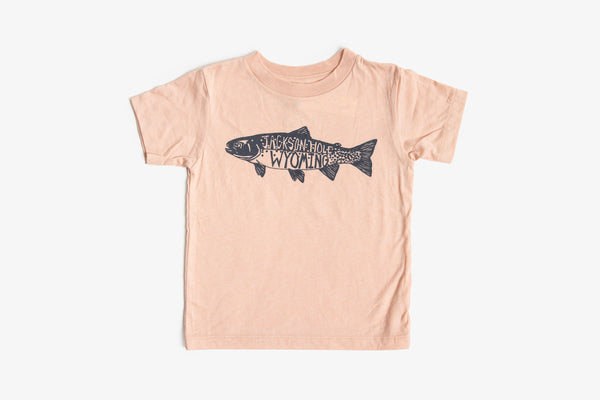 Trout Design Kids Shirt - Bird & Buffalo