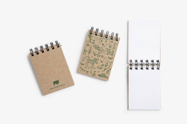 "Notes" Letterpress Notebook - Bird & Buffalo