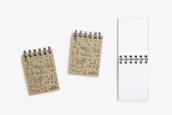 "Notes" Letterpress Notebook - Bird & Buffalo