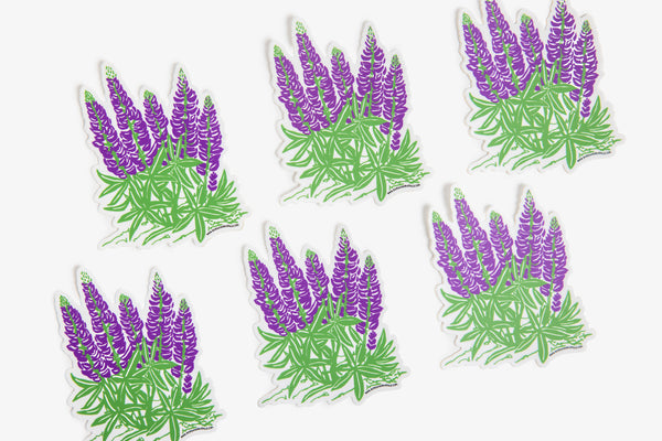 Lupine Sticker