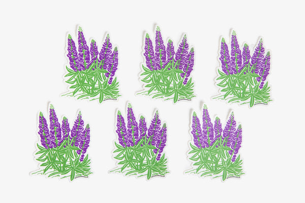 Lupine Sticker
