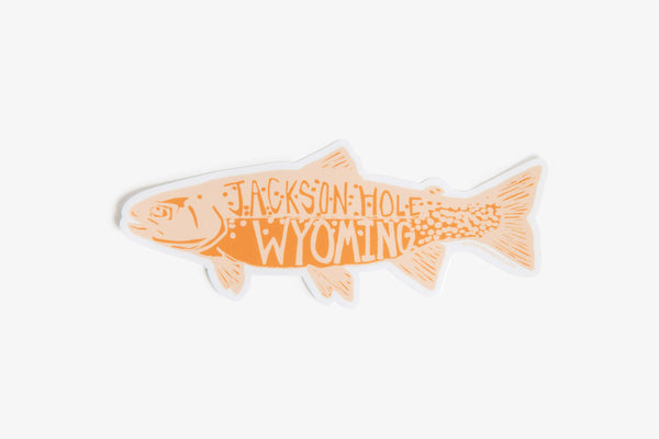 Trout Sticker - Bird & Buffalo