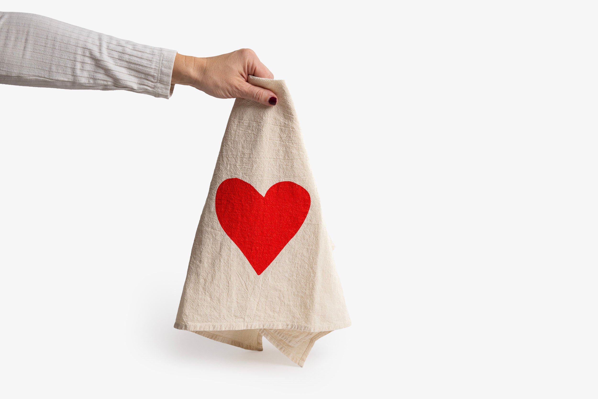 Heart Tea Towel - Bird & Buffalo