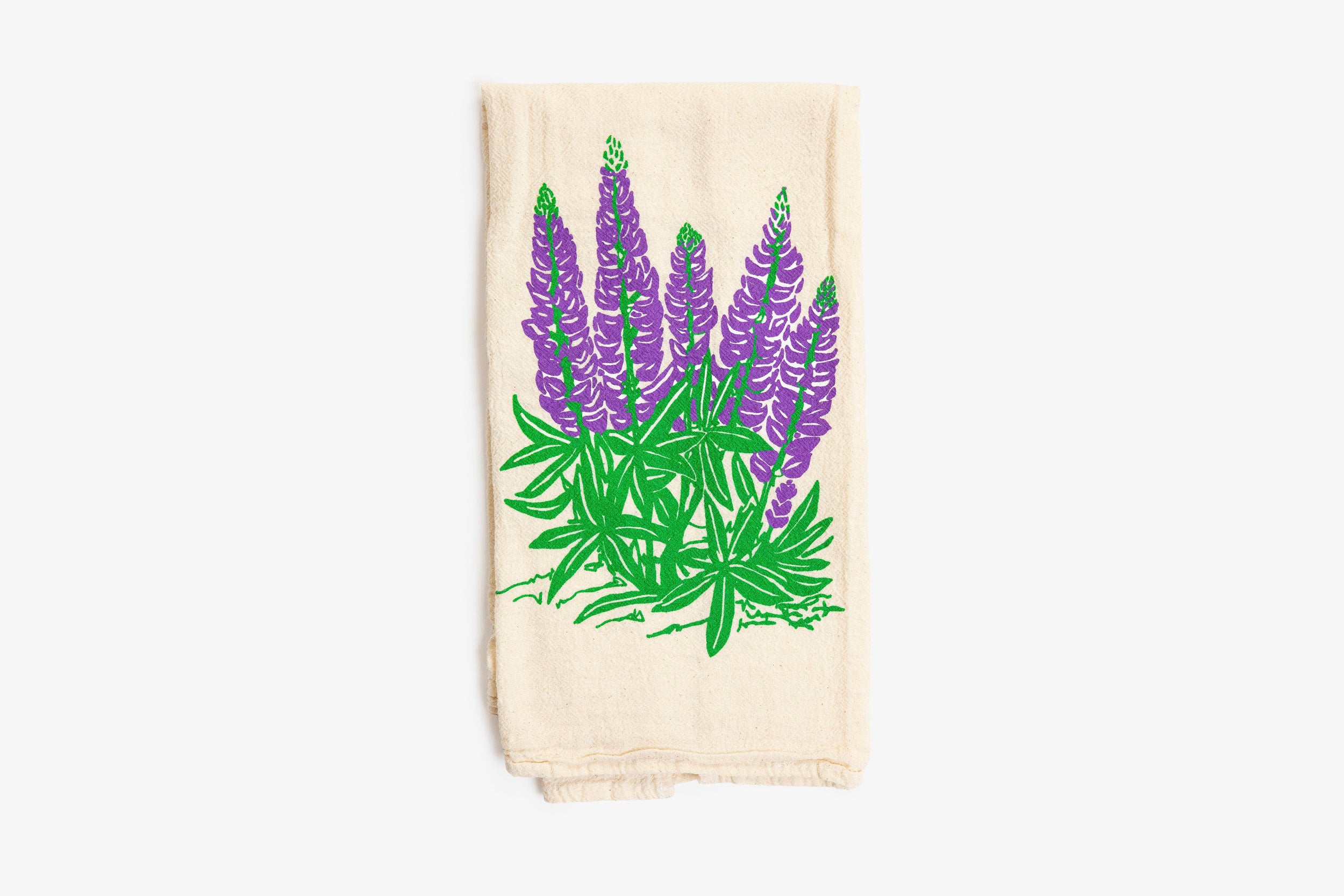 Lupine Tea Towel - Bird & Buffalo