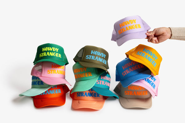 Howdy Stanger Trucker Hat
