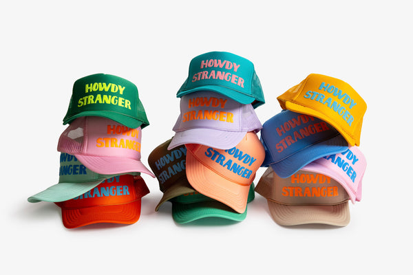 Howdy Stanger Trucker Hat