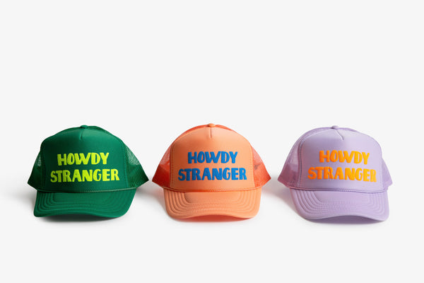 Howdy Stanger Trucker Hat