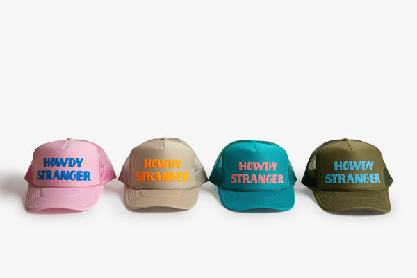 Howdy Stanger Trucker Hat