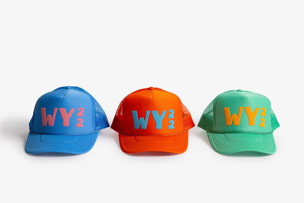WY-22 Trucker Hat - Bird & Buffalo