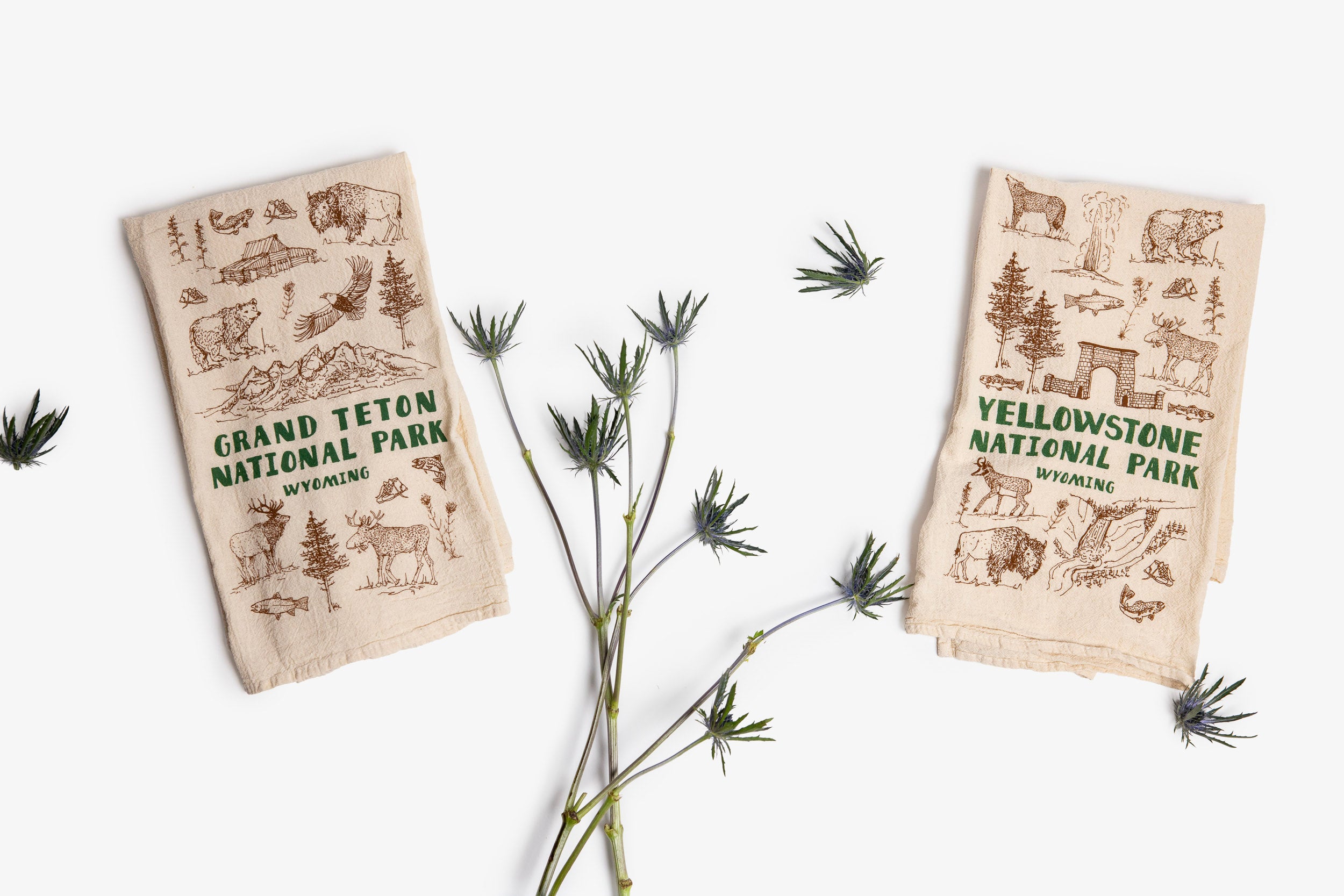 Grand Teton National Park Tea Towel