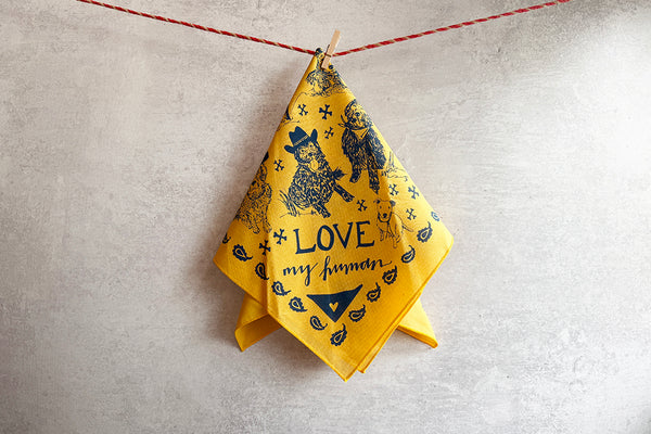 Dogs - Love My Human Bandana