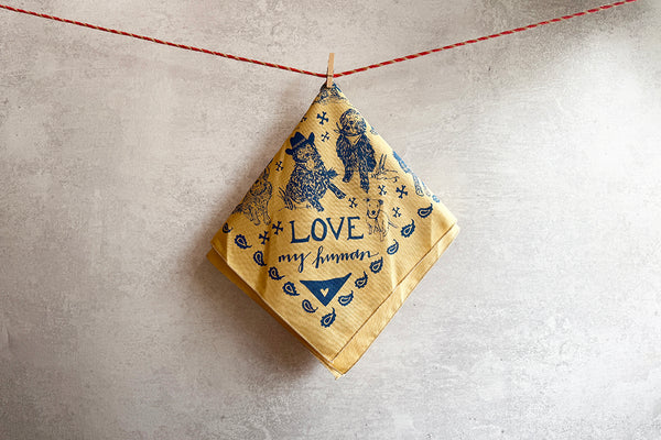 Dogs - Love My Human Bandana
