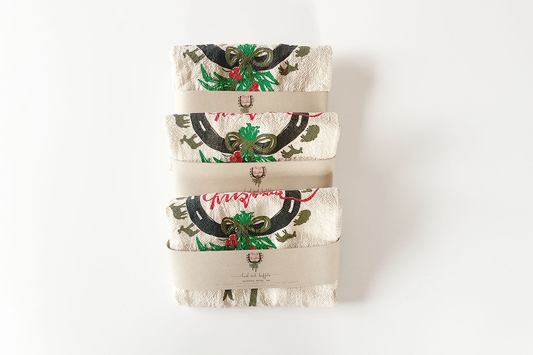 Merry Christmas Horseshoe