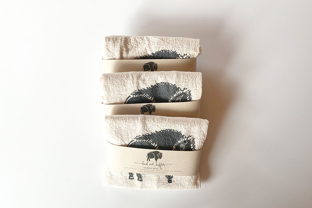 Old School Red Nose Bison