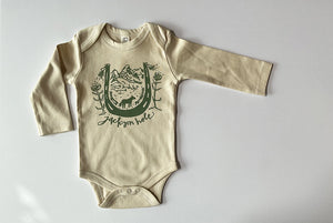 ORGANIC Onesie -JH Horseshoe