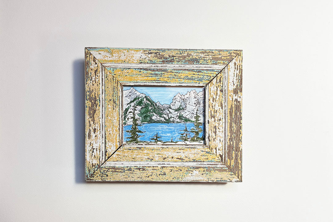 Jenny Lake 4 - Yellow Frame