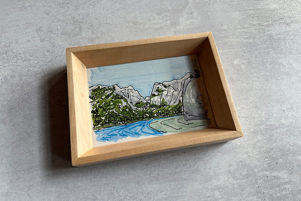 Phelps Lake 5 - Natural Frame