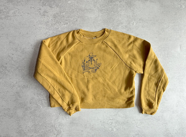 Cowgirl - Women's Raglan Pullover Fleece