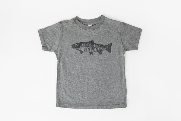 Trout Design Kids Shirt - Bird & Buffalo