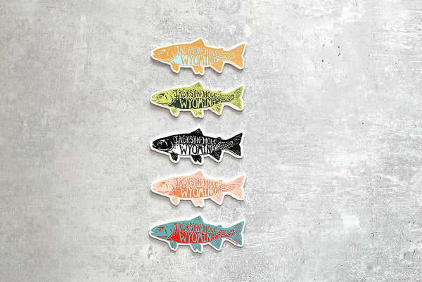 Trout Sticker