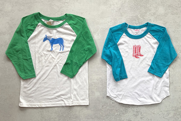 SALE - Various Kids Baseball Shirts - Bird & Buffalo