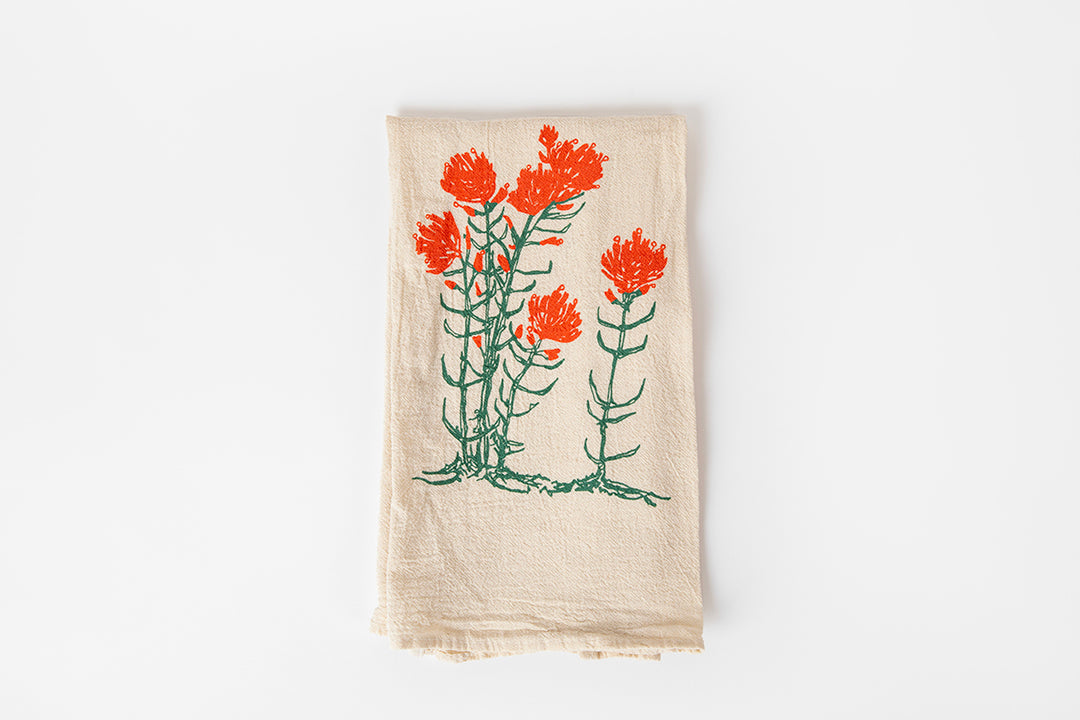 Indian Paintbrush - Bird & Buffalo