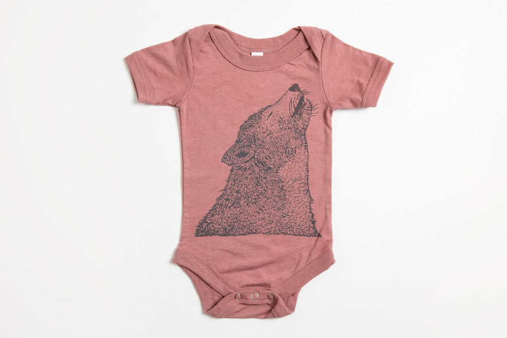 thumbnail image 2 of Game Of Thrones Little Wolf Bodysuit - 100% Cotton Baby One-Piece, Short Sleeve 2 of 4