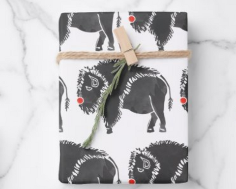 Wrapping Paper - Red Nose Animalso