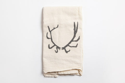 Tea Towel - Antler - Bird & Buffalo