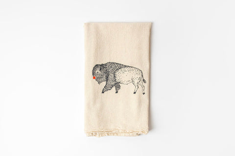 Bison and Grizzly Bear Kitchen Towel Set