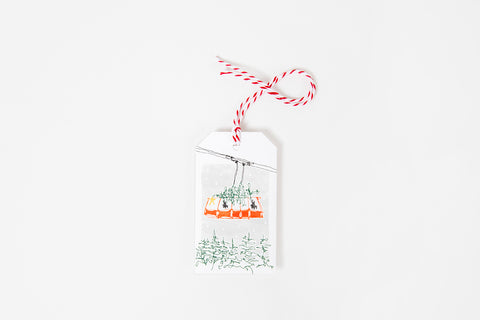 Gift Tag - Tram