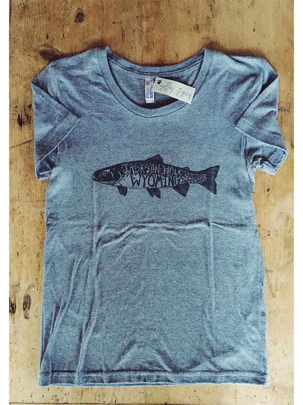 SALE Short Sleeve T-Shirt - Trout - Bird & Buffalo